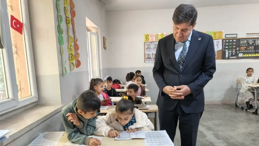 MARDİN İL MEM ALİ EYYÜPKOCA MAZIDAĞI İLÇESİNDEKİ OKULLARI ZİYARET ETTİ