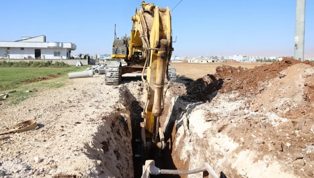 MARSU, Atatürk Mahallesi’nde Yeni İmar Alanları İçin Atıksu Hattı Döşeme Çalışması Başlattı