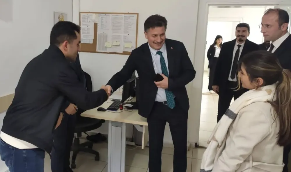 MARDİN İL  TARIM  VE ORMAN MÜDÜRÜ MUHAMMED GÜMÜŞ DARGEÇİT  İLÇESİNİ ZİYARET ETTİ