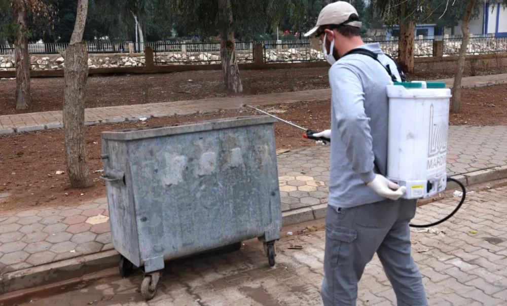 Mardin Büyükşehir’den Kışlak İlaçlama Çalışmaları
