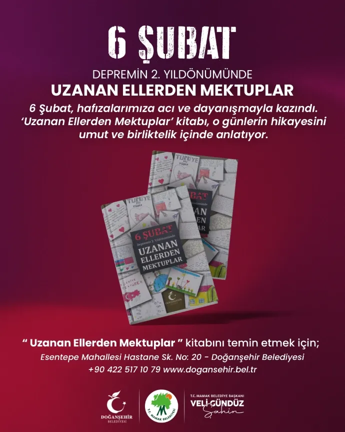 BU KİTAPTA 6 ŞUBAT DEPREMİNDE YAŞANAN ACILAR  VAR!