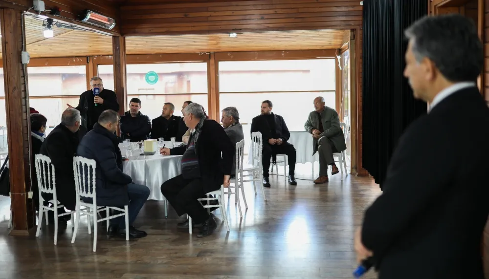 Gemlik Belediye Başkanı Şükrü Deviren Muhtarlarla Buluştu