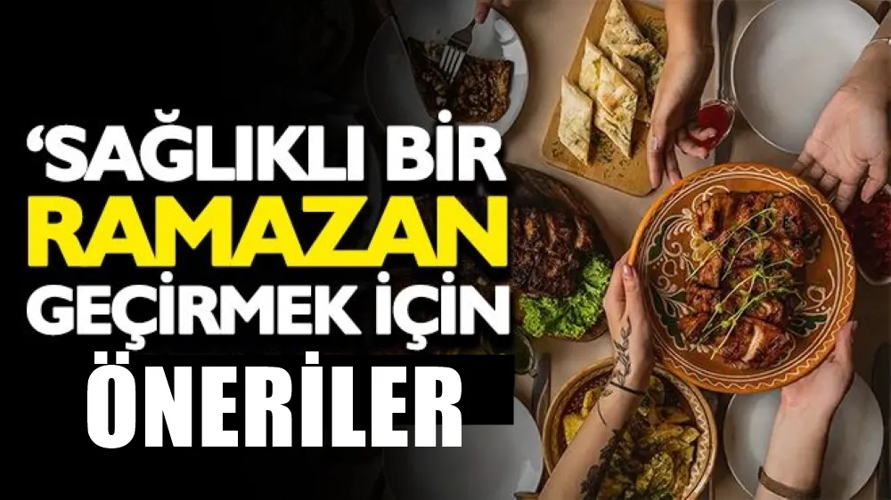 KRONİK HASTALIĞI OLANLARA ÖZEL   SAĞLIKLI RAMAZAN ÖNERİLERİ!