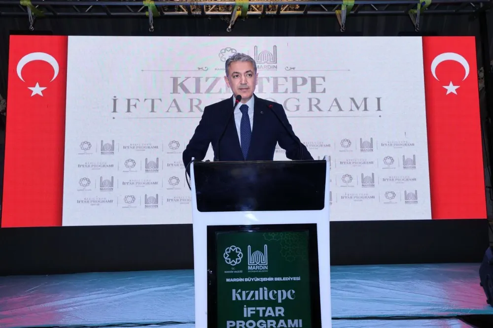 KIZILTEPE İLÇESİNDE GENİŞ KATILIMLI  İFTAR PROGRAMI