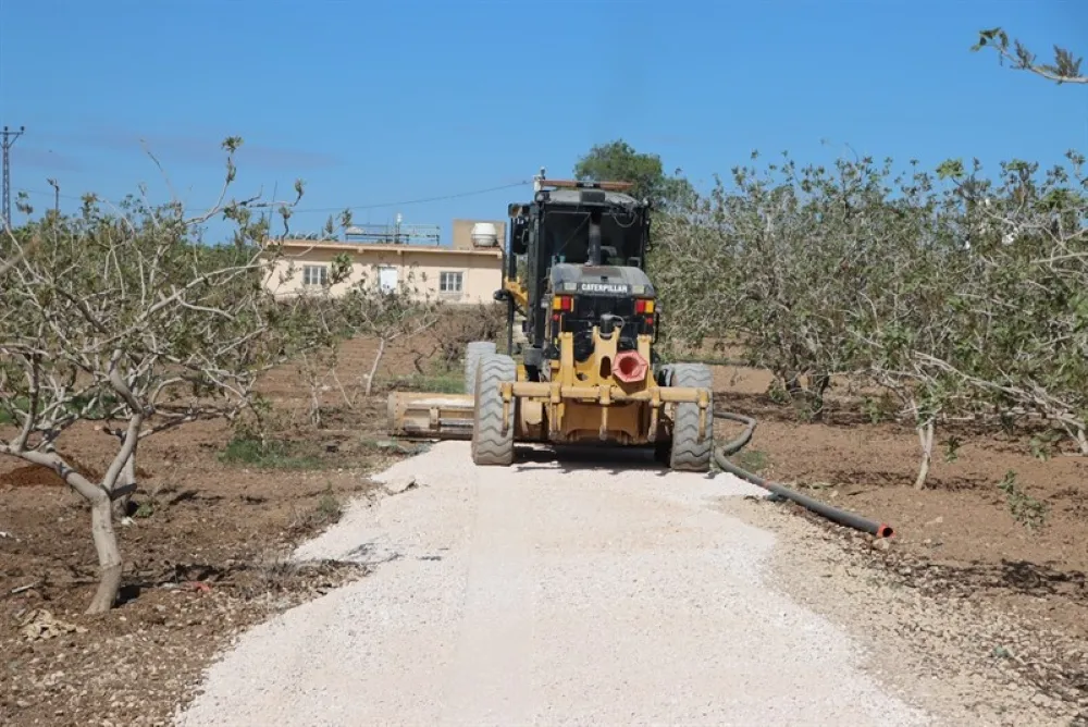 Kızıltepe Belediyesinden Bektaş Mahallesi’nde Yol Çalışması