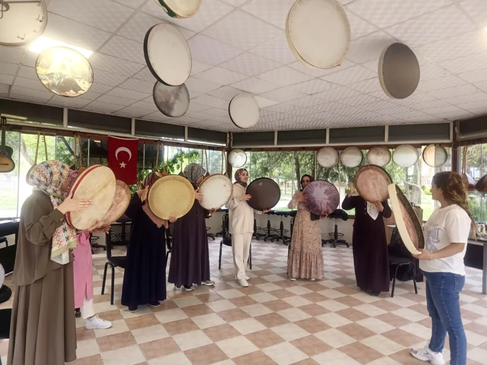 KIZILTEPE BELEDİYESİ ERBANE KURSUNA  YOĞUN İLGİ