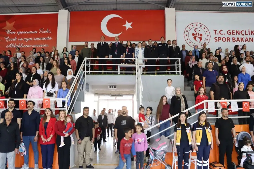 Savur’da 23 Nisan Coşkuyla kutlandı
