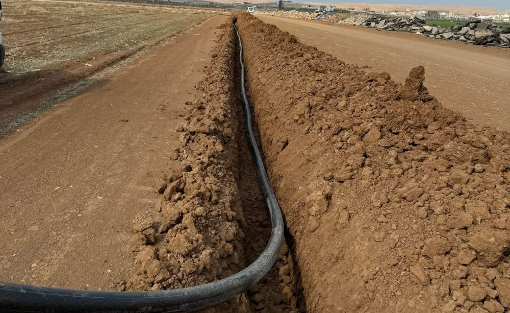 MARSU,  5 İLÇE DE 5080  METRE İÇME SUYU HATTI ÇALIŞMALARINI TAMAMLADI.