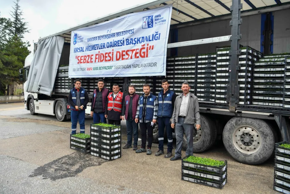 ANKARA BÜYÜKŞEHİR BELEDİYESİ’NDEN ÇİFTÇİYE BÜYÜK DESTEK 