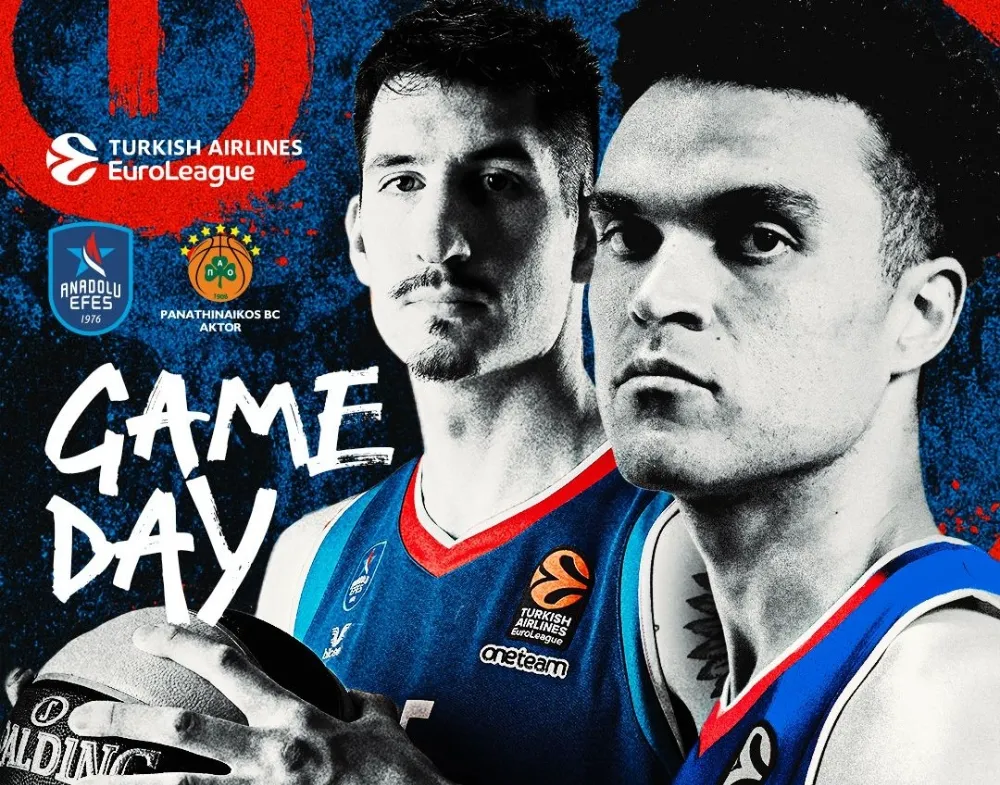 ANADOLU EFES, PLAYOFF SERİSİNİN 3. KARŞILAŞMASINDA EVİNDE PANATHINAIKOS AKTOR’U AĞIRLAYACAK