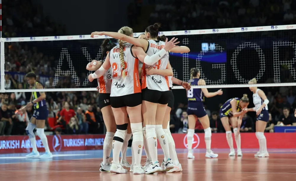 Eczacıbaşı Dynavit, AXA Sigorta Kupa Voley’de 2. oldu