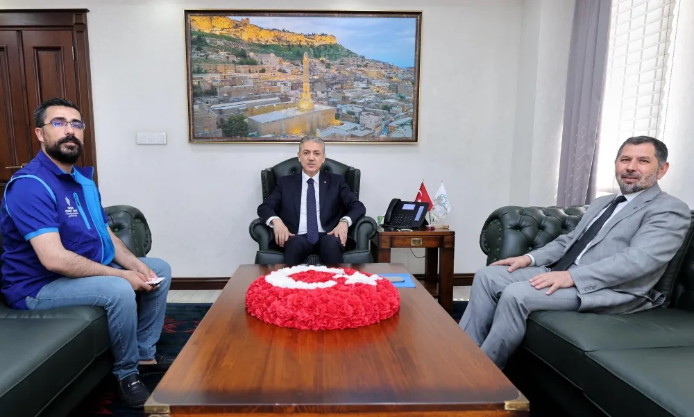 Mardin Valisi Kurban Vekâletini, Gazze’ye ulaştırılmak üzere TDV ‘ye verdi