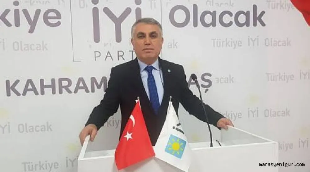 İYİ PARTİ KAHRAMANMARAŞ İL BAŞKANI ; “TUNCELİ VALİMİZİN YANINDAYIZ, TAKİPÇİSİYİZ”
