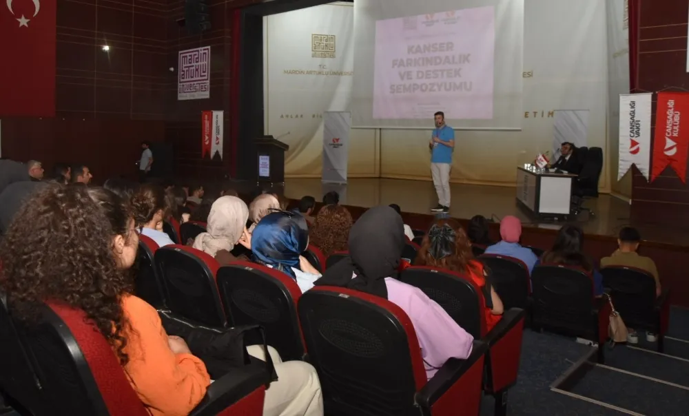 Mardin Tıp Fakültesi Öğrencilerine Kanser Farkındalığı Sempozyumu