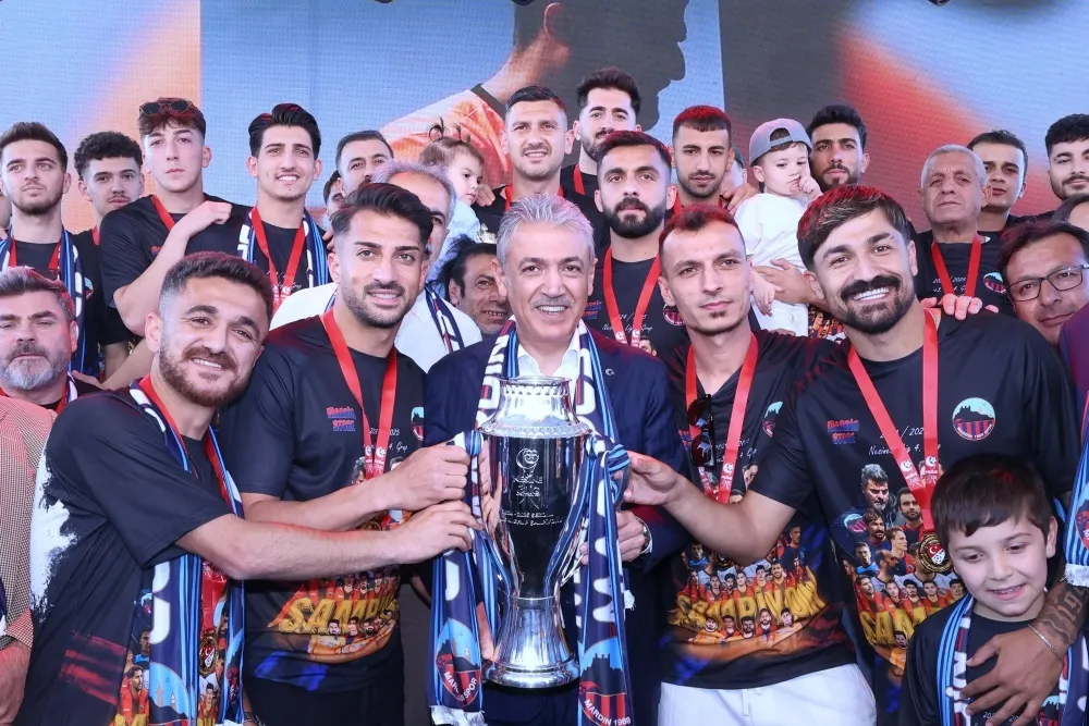 MARDİN 1969 SPOR ŞAMPİYONLUK KUPASINI SADE BİR TÖRENLE ALDI
