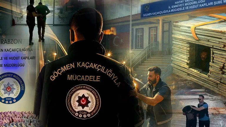    51 İlde Düzensiz Göçe Yönelik  Operasyon Düzenlendi