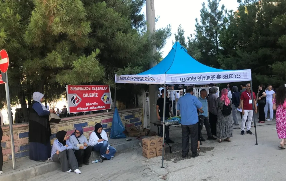 Mardin Büyükşehir Belediyesi YKS Adayları ve Aileleri için her türlü desteği sağladı