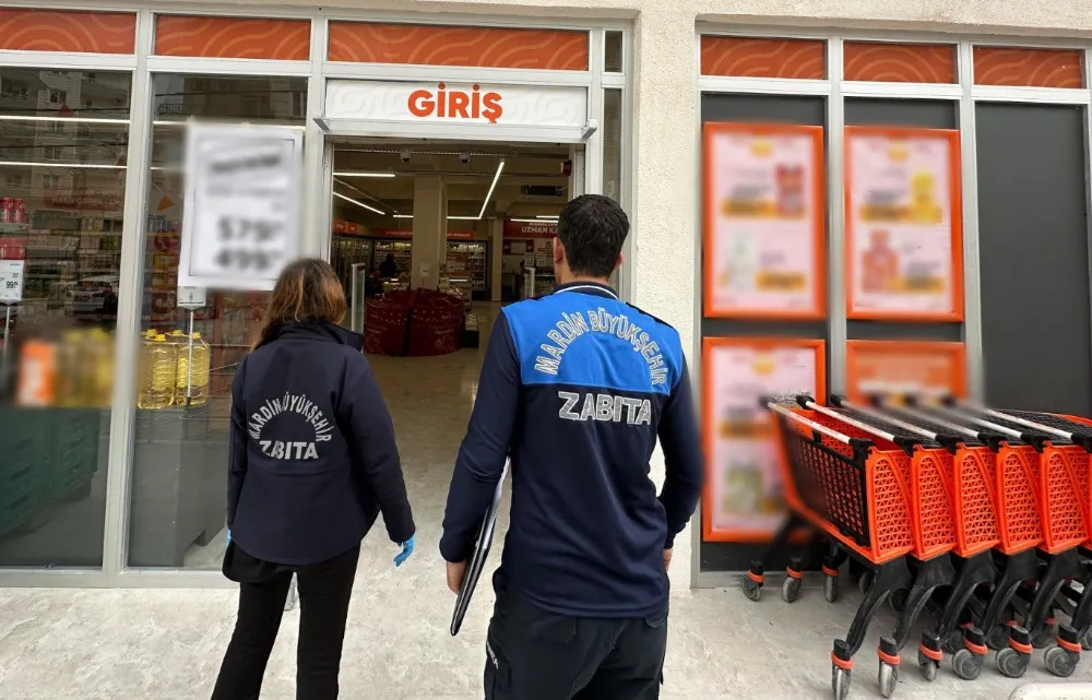 MARDİN BÜYÜKŞEHİR BELEDİYESİ ZABITA EKİPLERİ İL GENELİNDE DENETİMLERİNE DEVAM EDİYOR