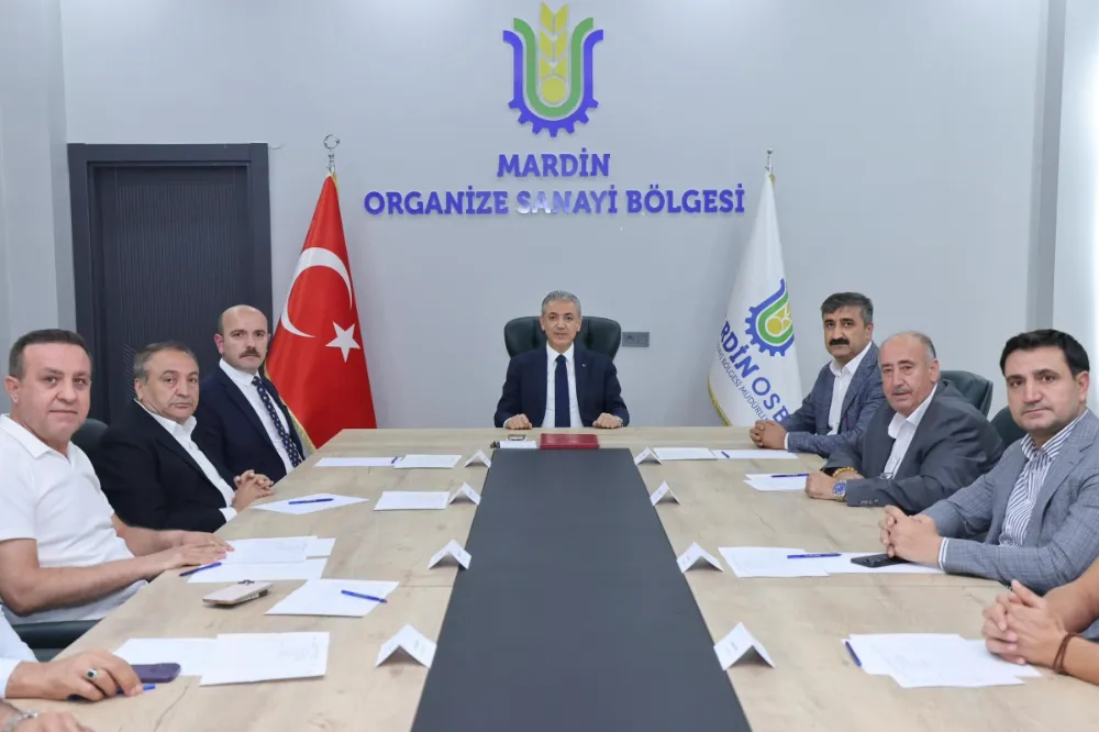 MARDİN OSB YÖNETİM KURULU TOPLANTISI GERÇEKLEŞTİRİLDİ