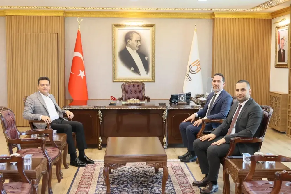 JANDARMA YÜZBAŞI   ÇORBACIOĞLU KIZILTEPE  KAYMAKAMI  ABDULLAH ŞAHİN’E VEDA ZİYARETİNDE BULUNDU