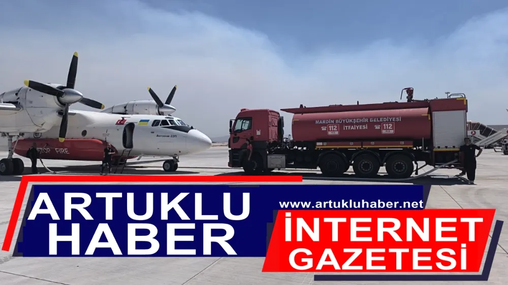 Mardin Büyükşehir’den Hatay’daki Orman Yangınına Destek