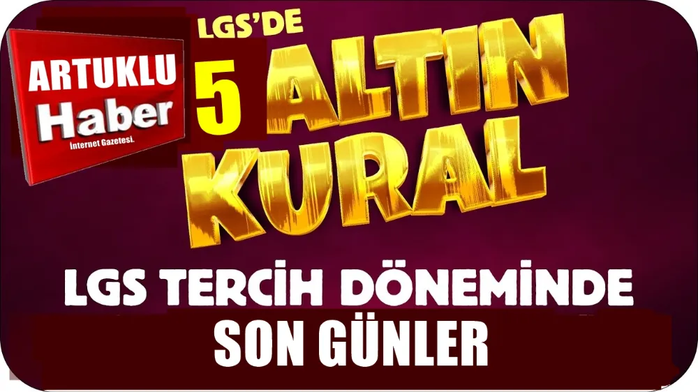 Doğru Tercih İçin 5 Altın Kural