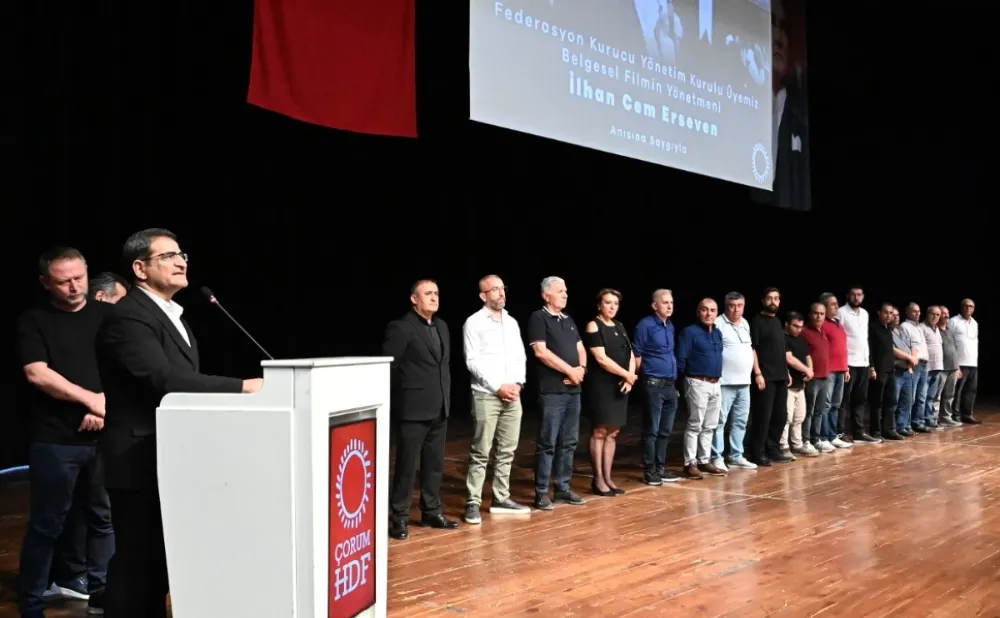 45 Yıl Sonra Çorum’un Acısı Belgesel Gösterim ile Yeniden Hatırlandı