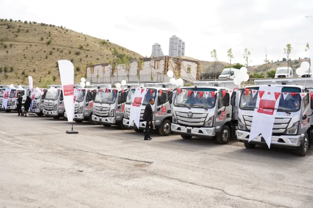 TBB’DEN 53 BELEDİYEYE ARAÇ HİBESİ