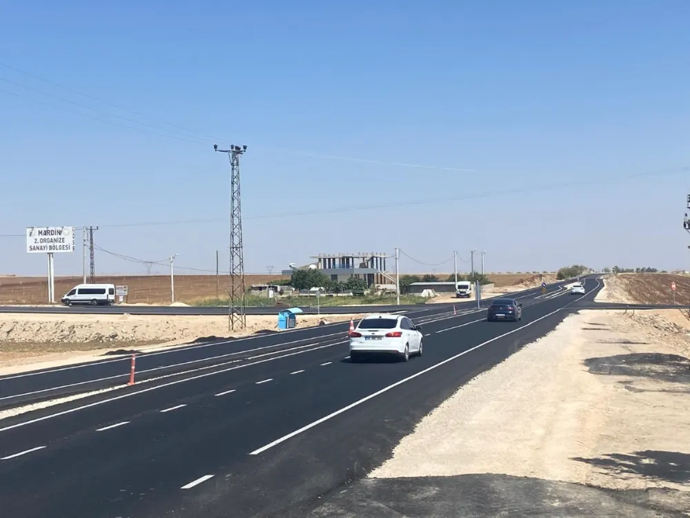 Mardin 2. OSB’nin bağlantı kavşağı kontrollü olarak trafiğe açıldı