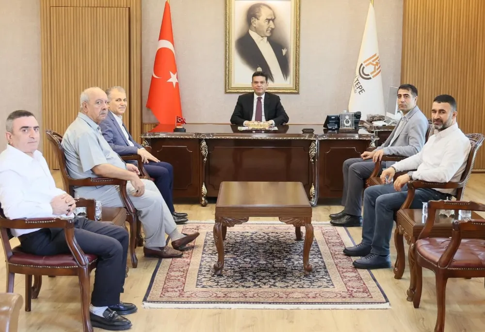MTDF HEYETİNDEN KIZILTEPE KAYMAKAMI ABDULLAH ŞAHİN