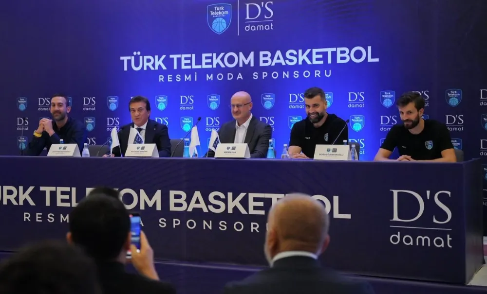 Türk Telekom Basketbol Takımı ve D’S damat sponsorluk anlaşması imzaladı