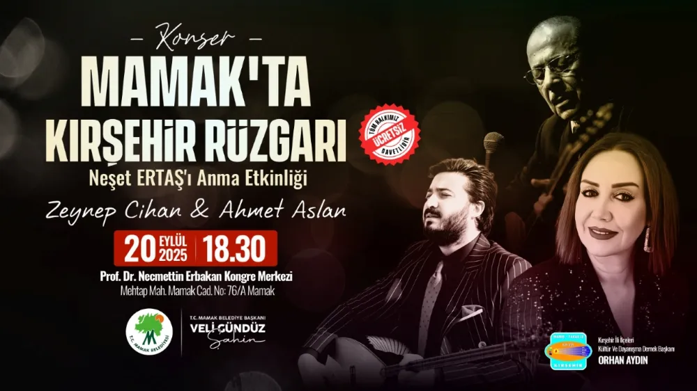 “Bozkırın Tezenesi” Neşet Ertaş Mamak’ta Anılıyor